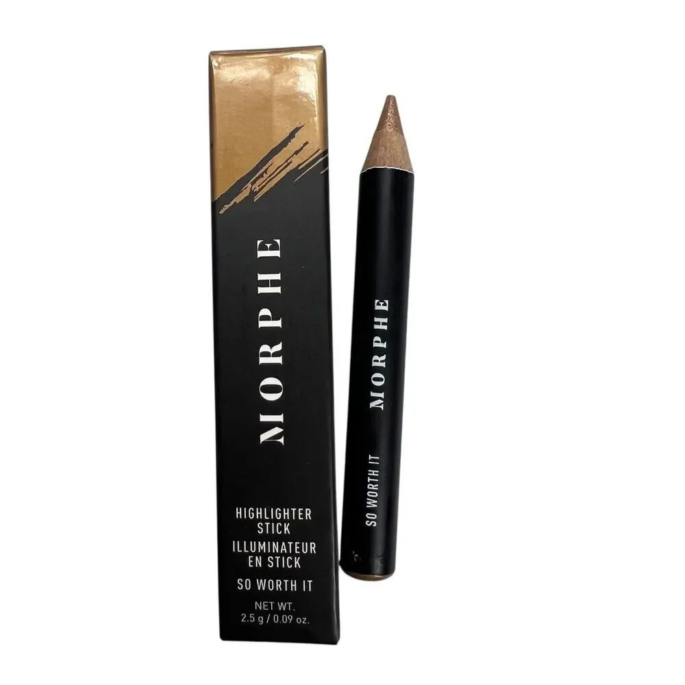 Morphe So‎ Worth It Highlighter Eye Stick Golden Shimmer Makeup New